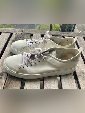 rag & bone Perry Low-Top Leather Sneakers Sz EU 44 / US 10.5
